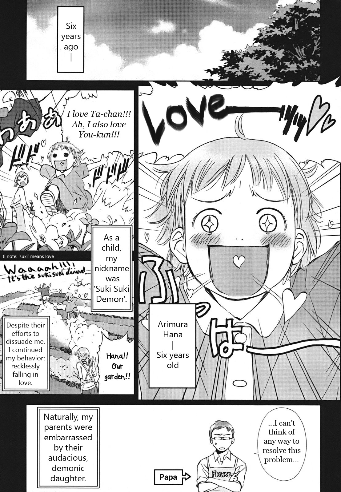 Hajimari no Hako Chapter 4 page 4 - Chapter 4: Kotonoha