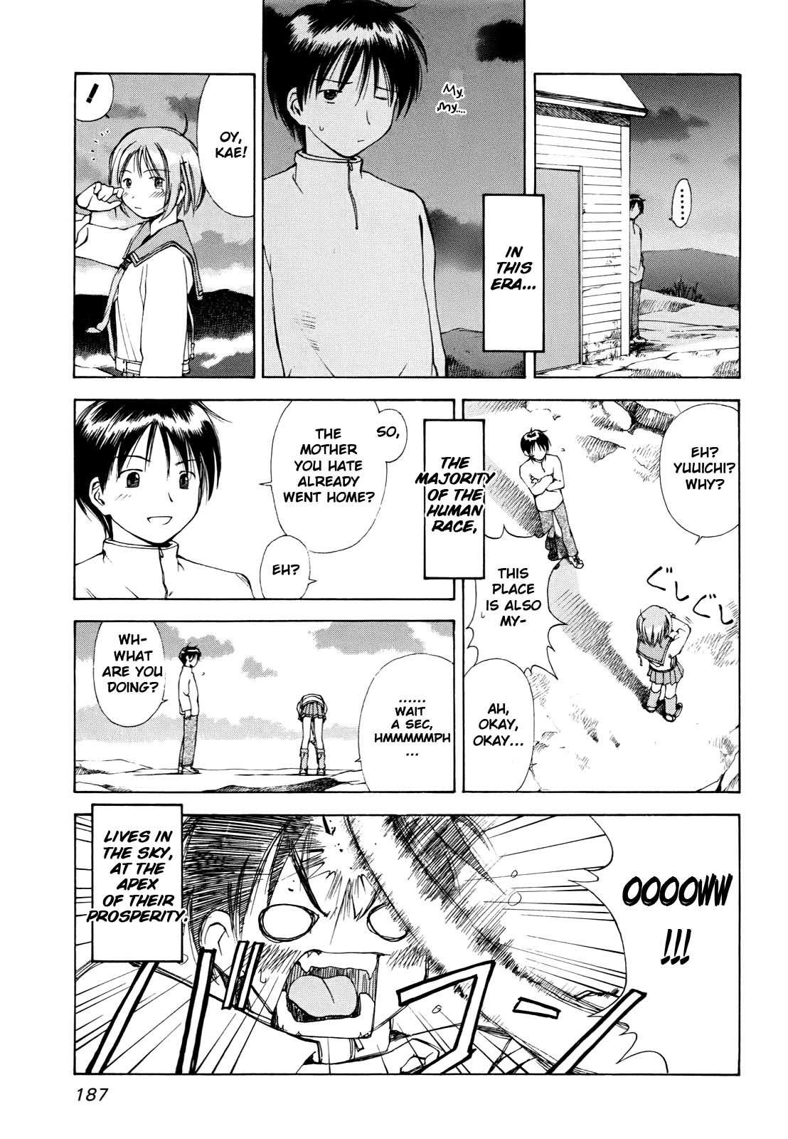 Hajimari no Hako Chapter 5 page 36 - Chapter 5: Living Quarter