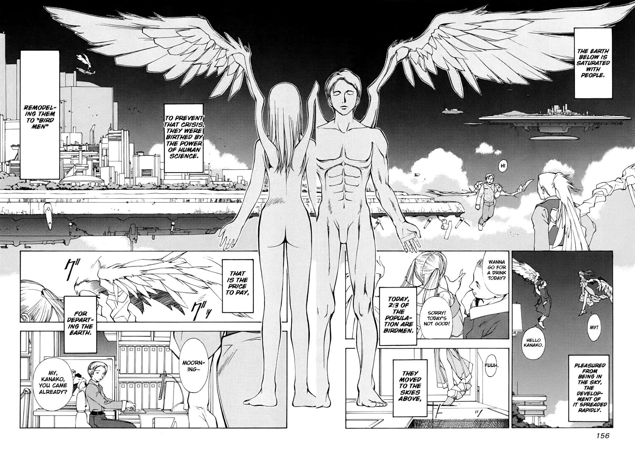 Hajimari no Hako Chapter 5 page 8 - Chapter 5: Living Quarter