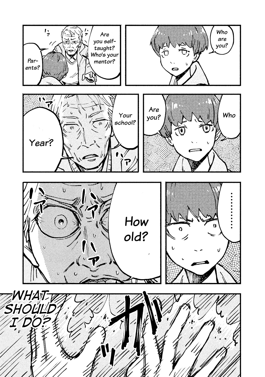 Hajime Algorithm Chapter 1 page 34 - Chapter 1: Hajime's Beginnings