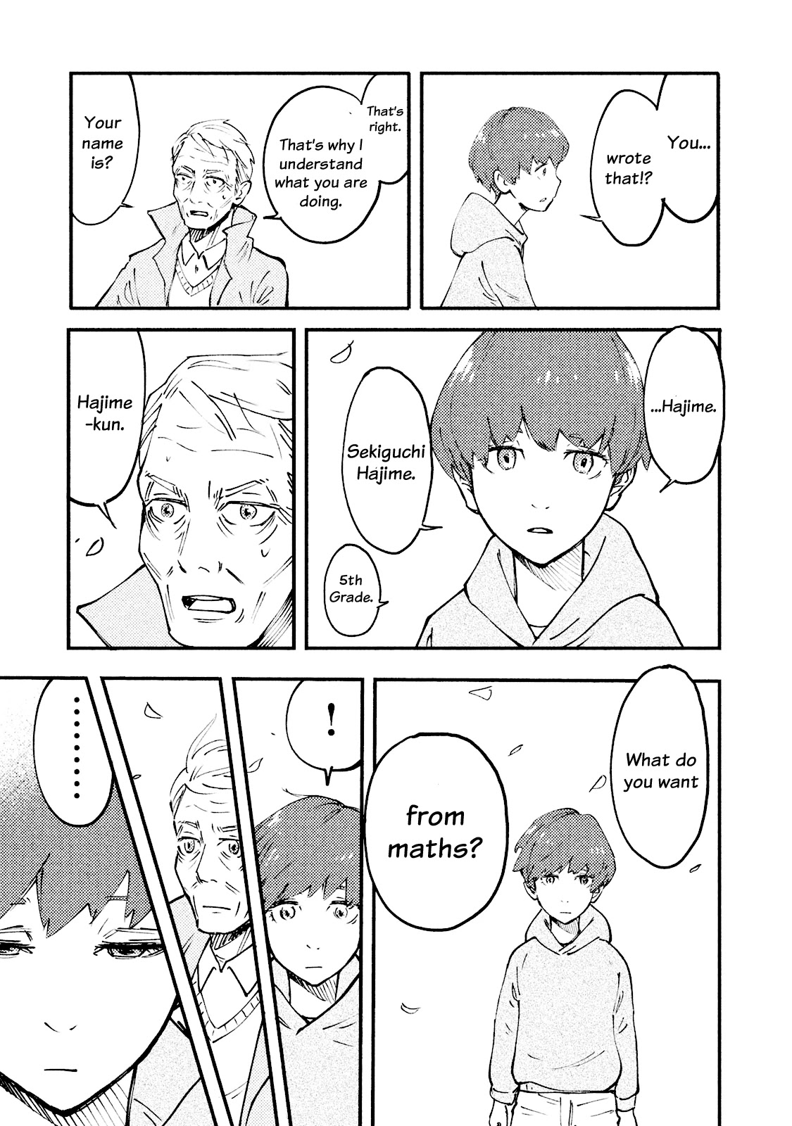 Hajime Algorithm Chapter 1 page 36 - Chapter 1: Hajime's Beginnings