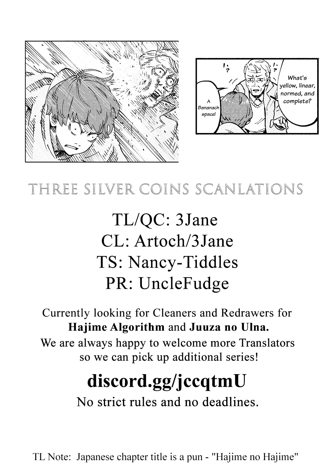 Hajime Algorithm Chapter 1 page 42 - Chapter 1: Hajime's Beginnings