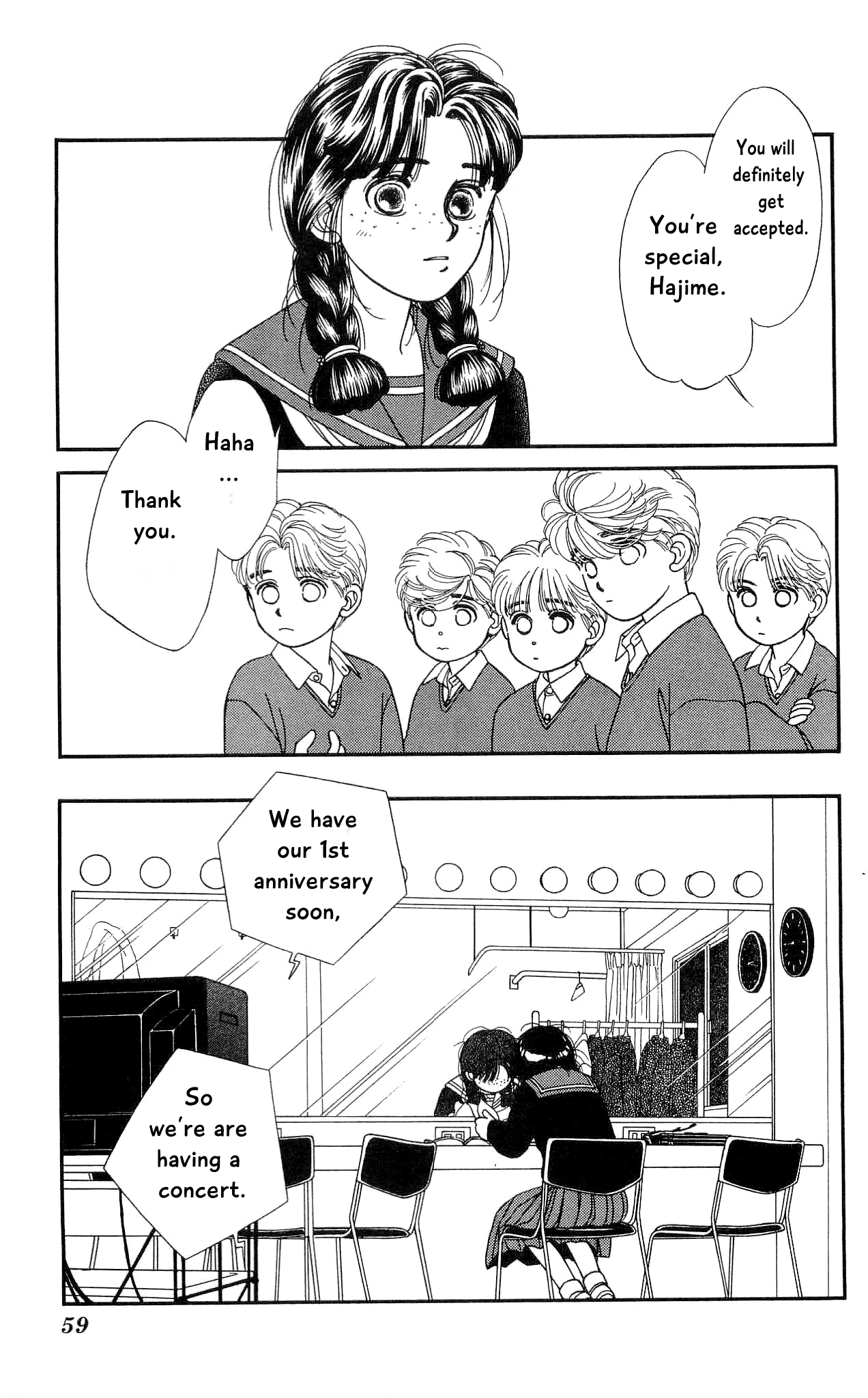 Hajime-chan ga Ichiban! Chapter 56 page 18 - Chapter 56