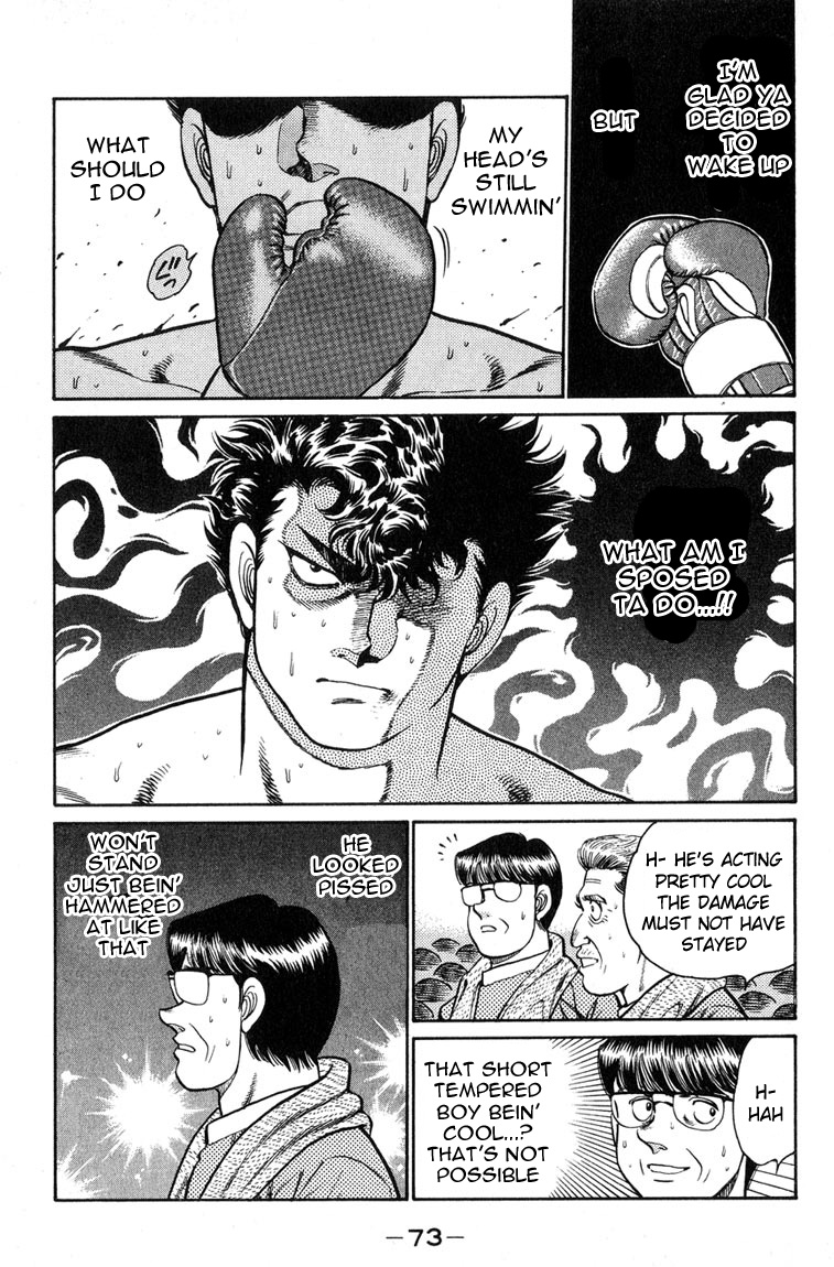 Hajime no Ippo Chapter 100.2 page 10 - Chapter 100 v2 : The Revived Right Fist