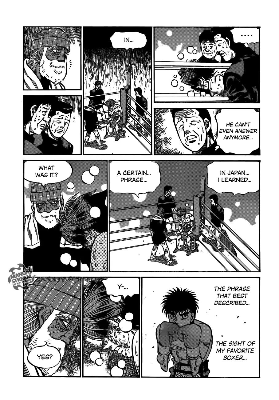 Hajime no Ippo Chapter 1000 page 15 - Chapter 1000 : The Soul of A Wolf