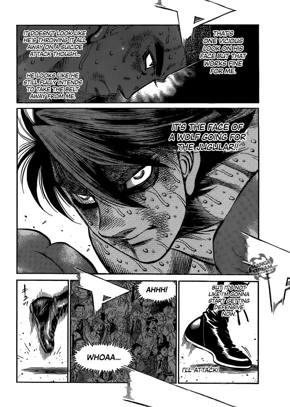 Hajime no Ippo Chapter 1001 page 10 - Chapter 1001 : Wolf's Charge