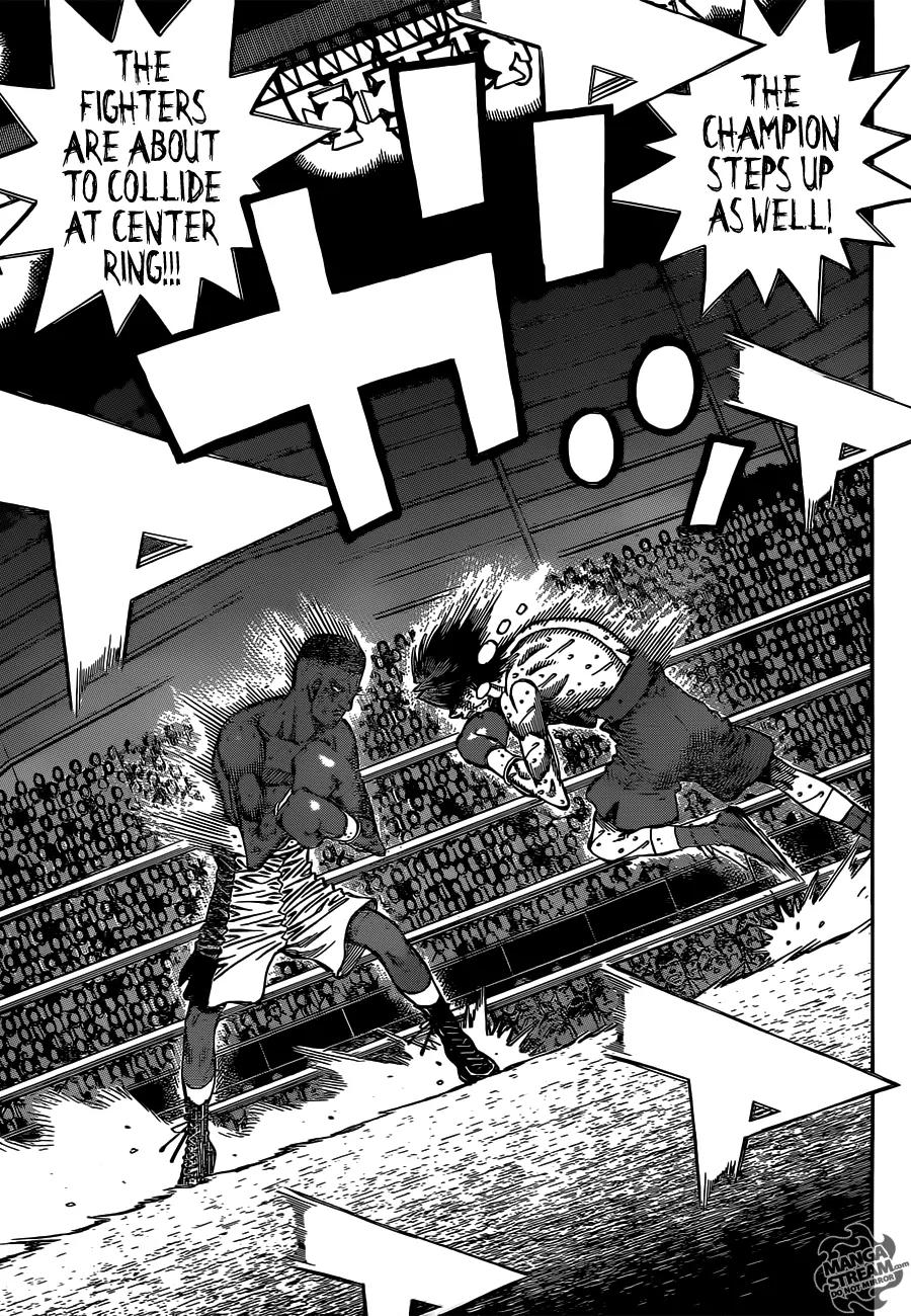 Hajime no Ippo Chapter 1001 page 11 - Chapter 1001 : Wolf's Charge