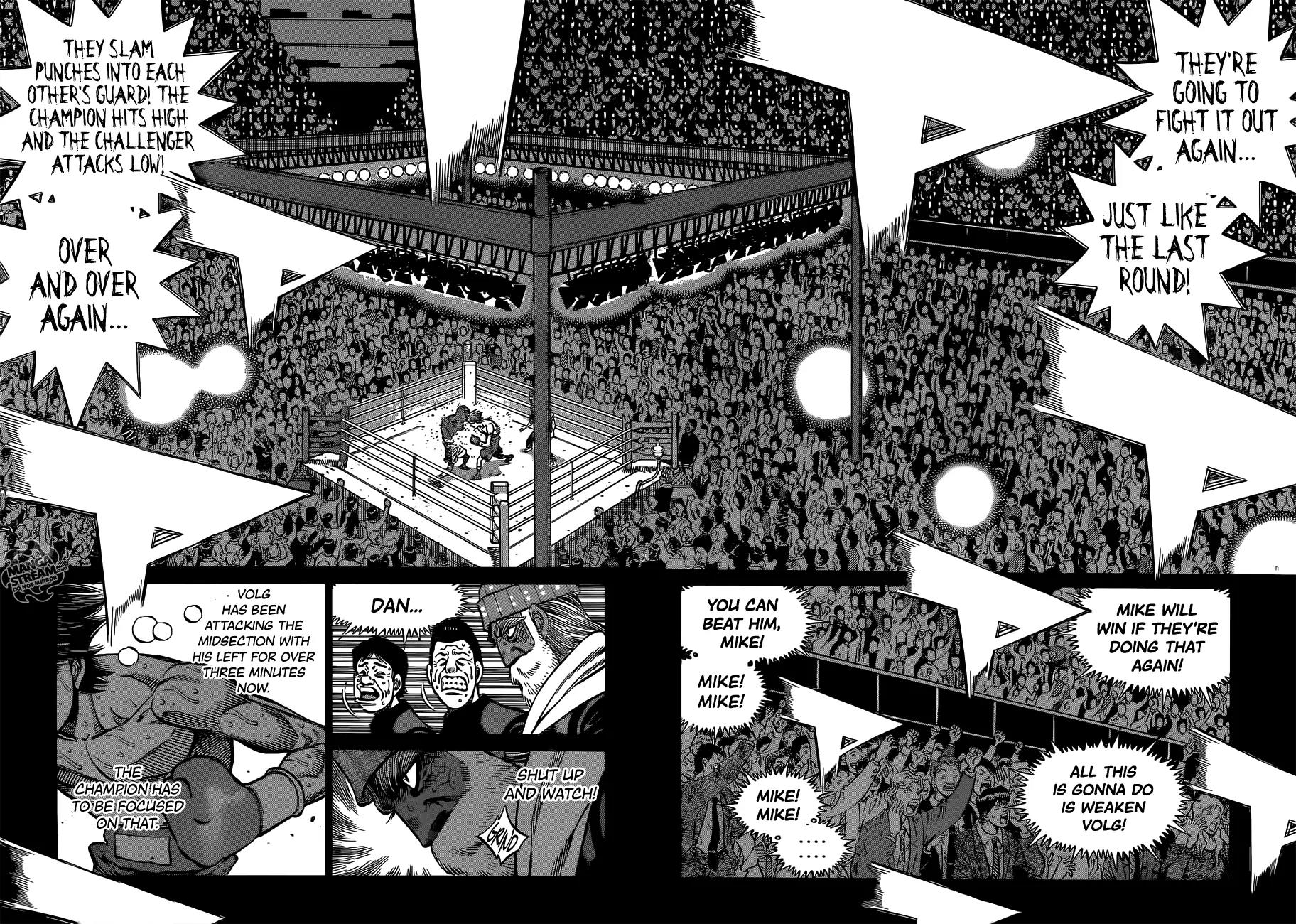 Hajime no Ippo Chapter 1001 page 12 - Chapter 1001 : Wolf's Charge