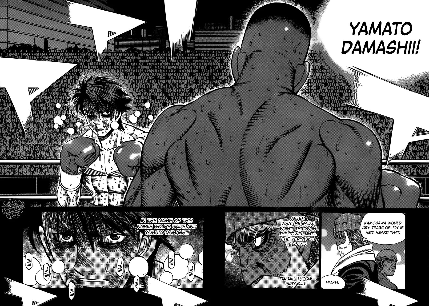 Hajime no Ippo Chapter 1001 page 5 - Chapter 1001 : Wolf's Charge