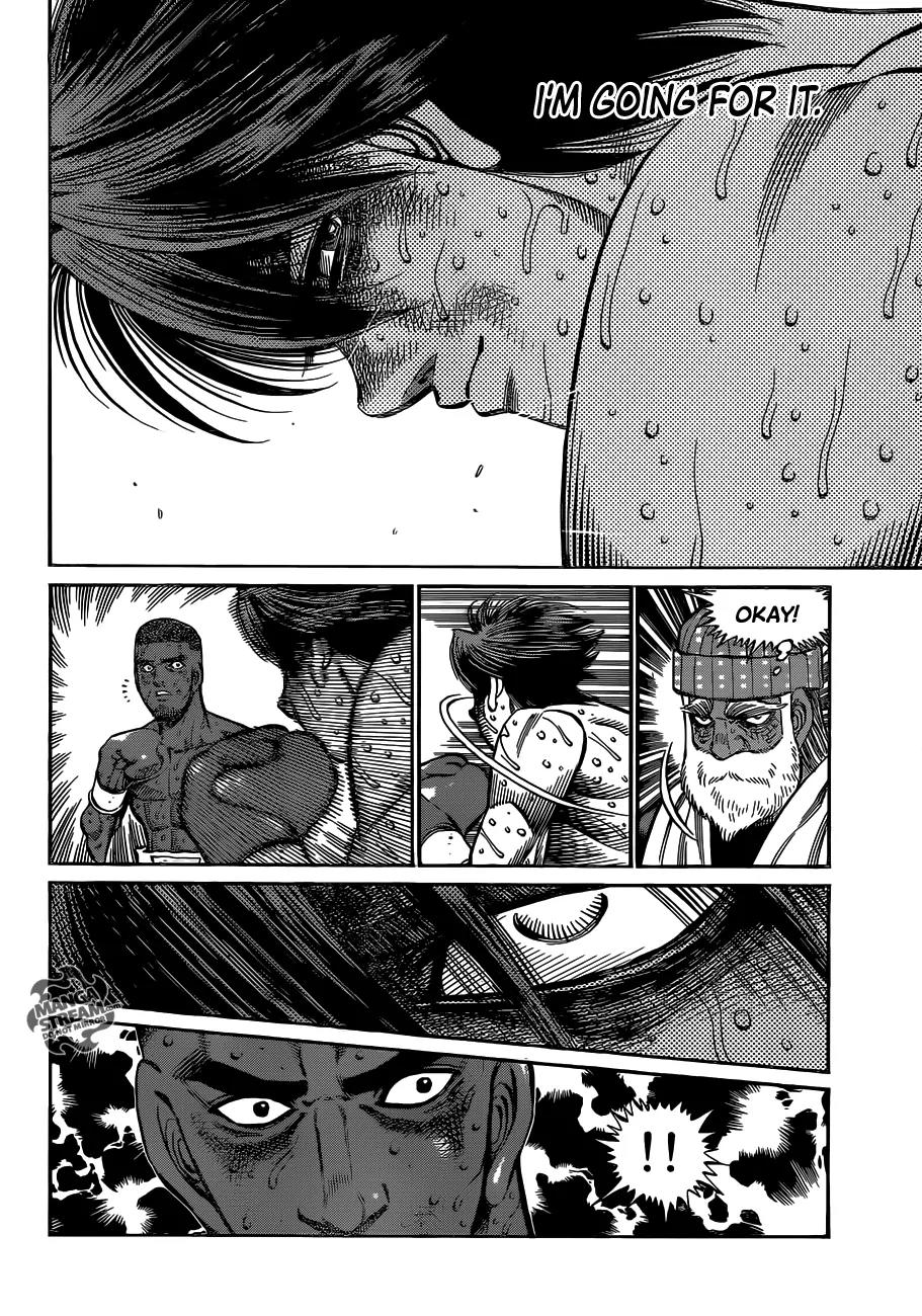 Hajime no Ippo Chapter 1001 page 8 - Chapter 1001 : Wolf's Charge