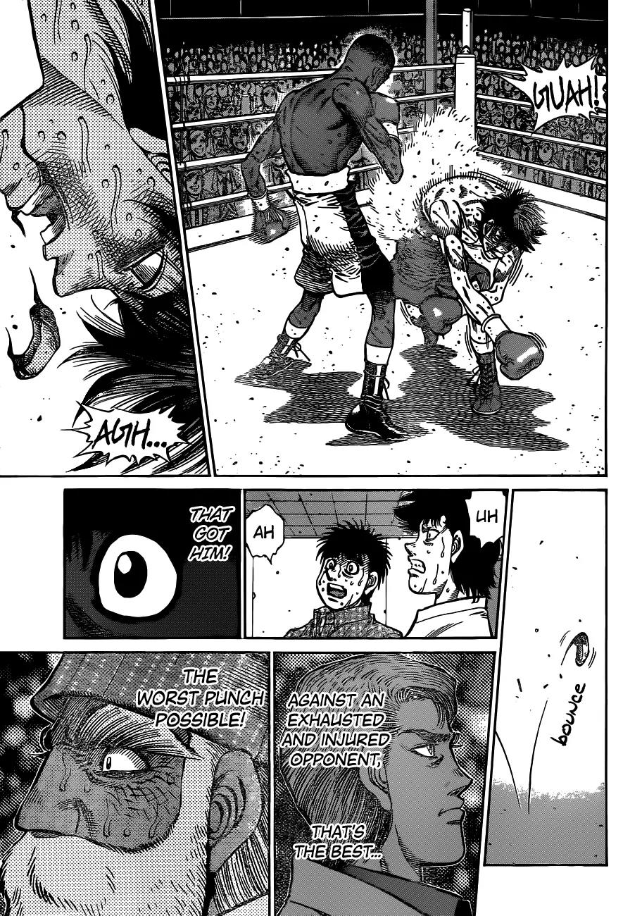 Hajime no Ippo Chapter 1002 page 11 - Chapter 1002 : Unbroken Fang