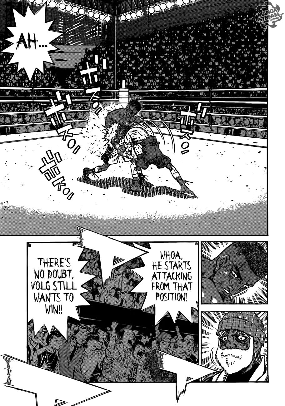 Hajime no Ippo Chapter 1002 page 15 - Chapter 1002 : Unbroken Fang