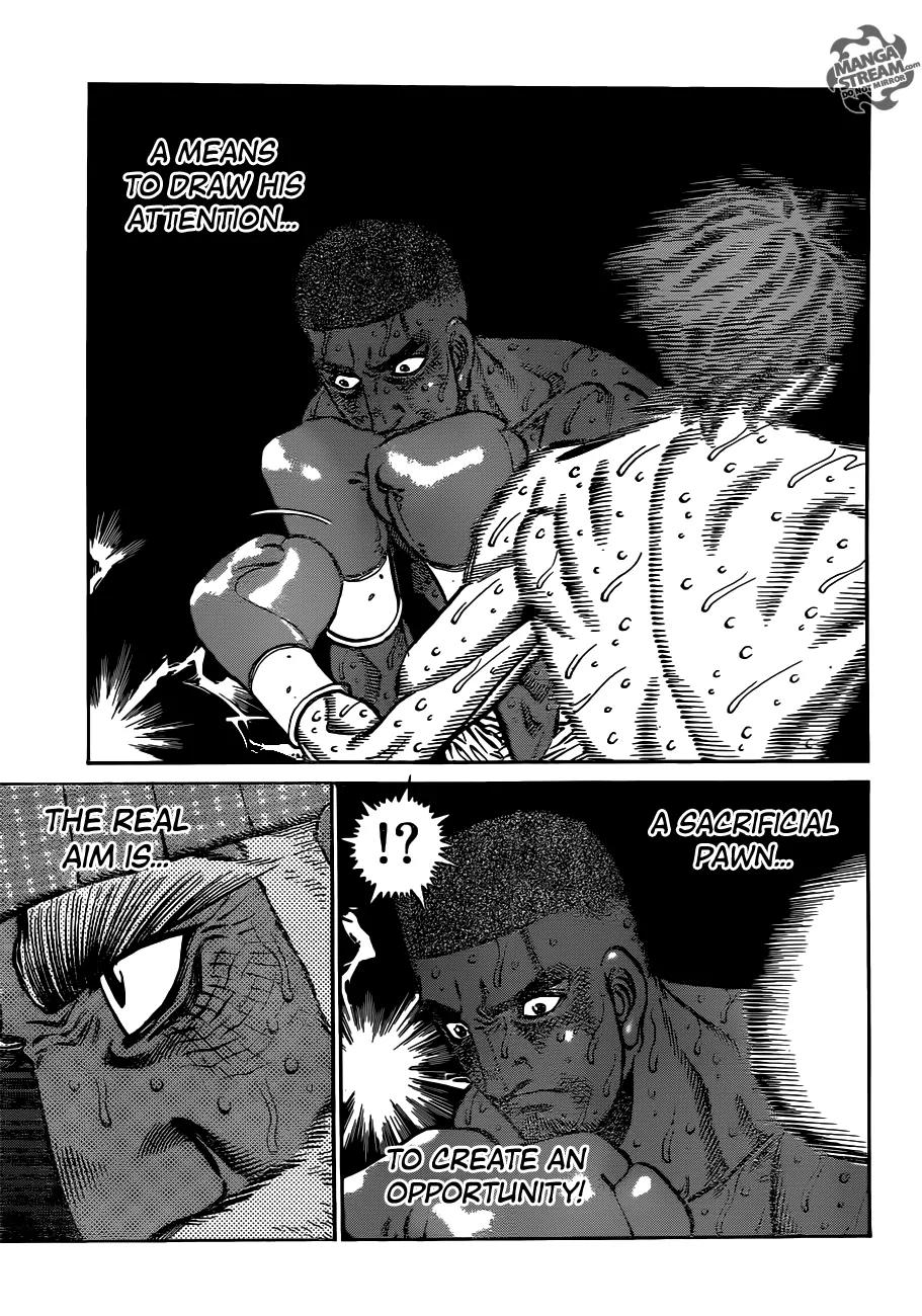Hajime no Ippo Chapter 1002 page 3 - Chapter 1002 : Unbroken Fang