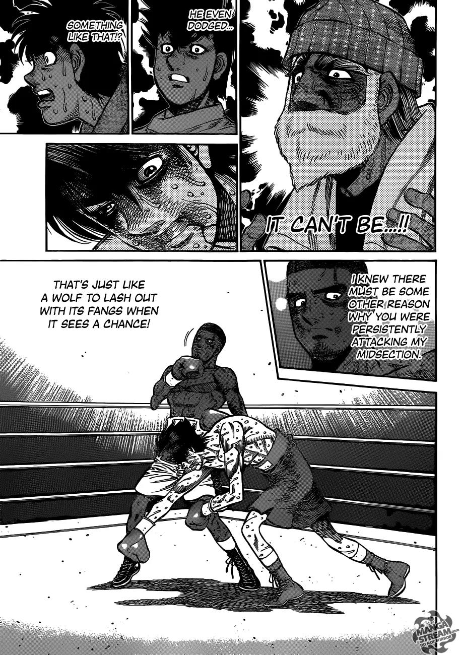 Hajime no Ippo Chapter 1002 page 7 - Chapter 1002 : Unbroken Fang