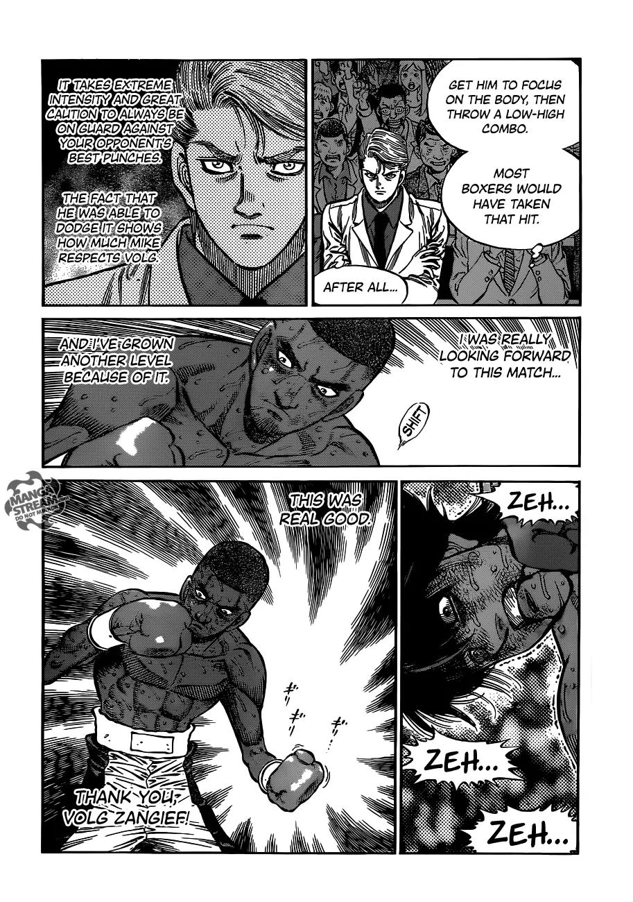 Hajime no Ippo Chapter 1002 page 8 - Chapter 1002 : Unbroken Fang