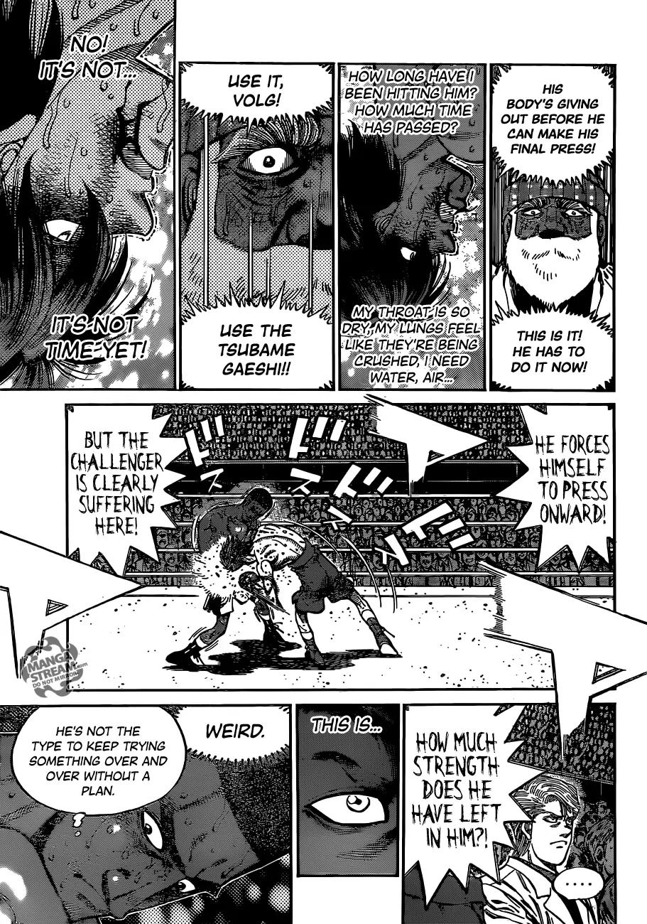 Hajime no Ippo Chapter 1003 page 10 - Chapter 1003 : Guard Breaker