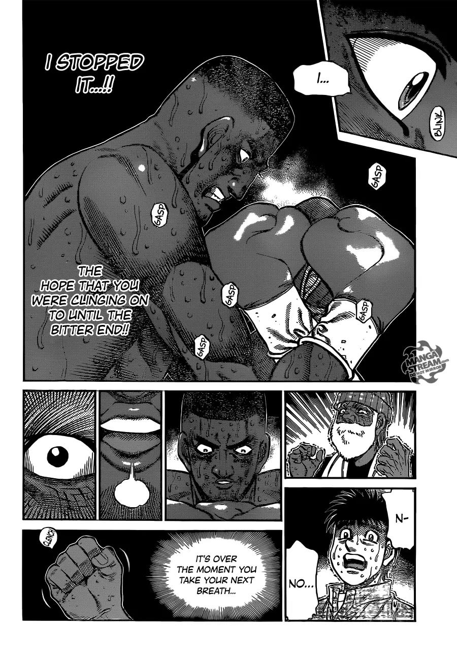 Hajime no Ippo Chapter 1003 page 15 - Chapter 1003 : Guard Breaker