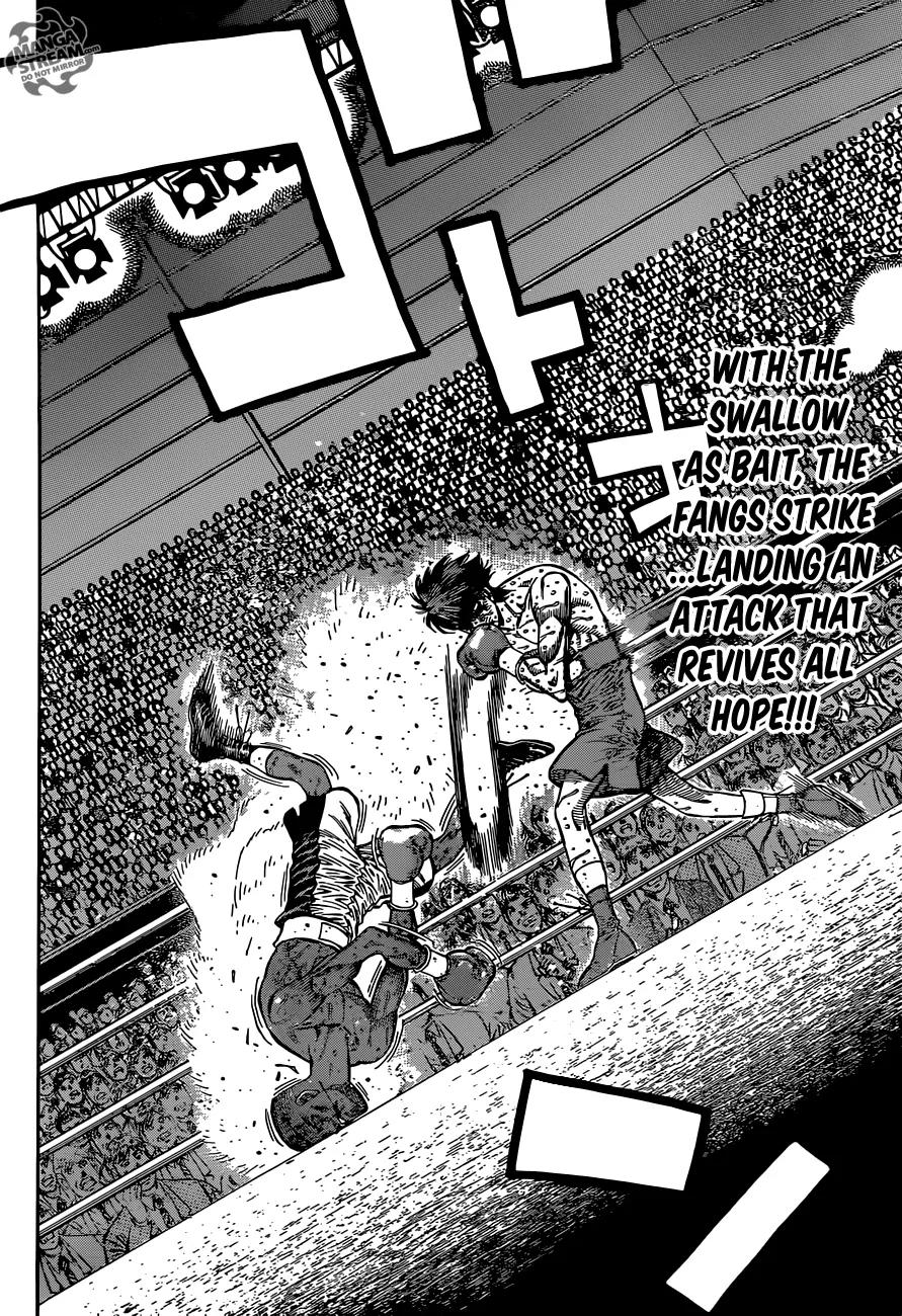 Hajime no Ippo Chapter 1003 page 18 - Chapter 1003 : Guard Breaker
