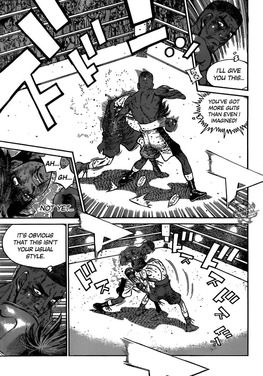 Hajime no Ippo Chapter 1003 page 6 - Chapter 1003 : Guard Breaker