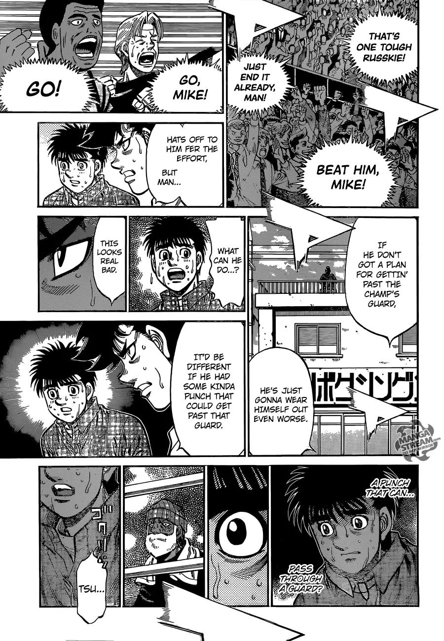 Hajime no Ippo Chapter 1003 page 8 - Chapter 1003 : Guard Breaker
