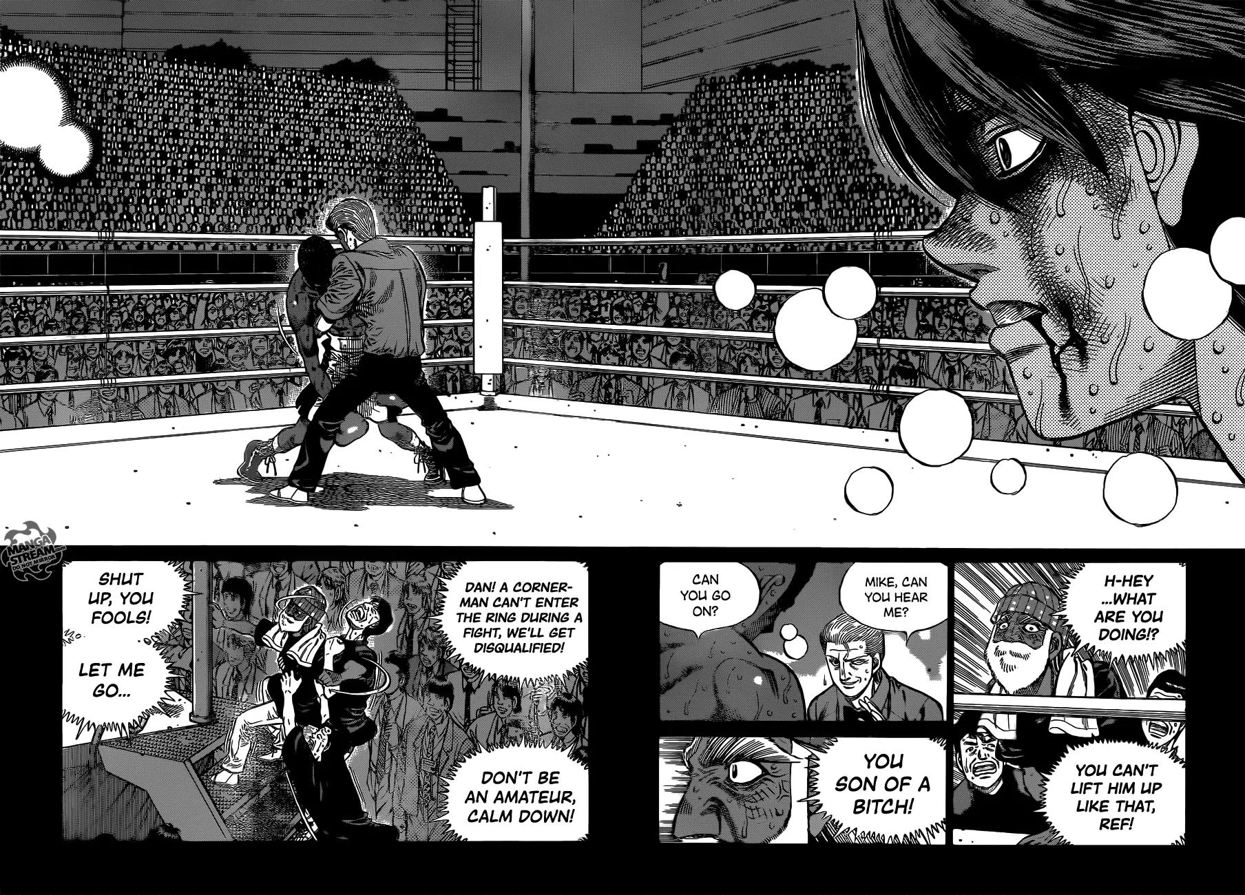 Hajime no Ippo Chapter 1004 page 10 - Chapter 1004 : Fate of the Wolf