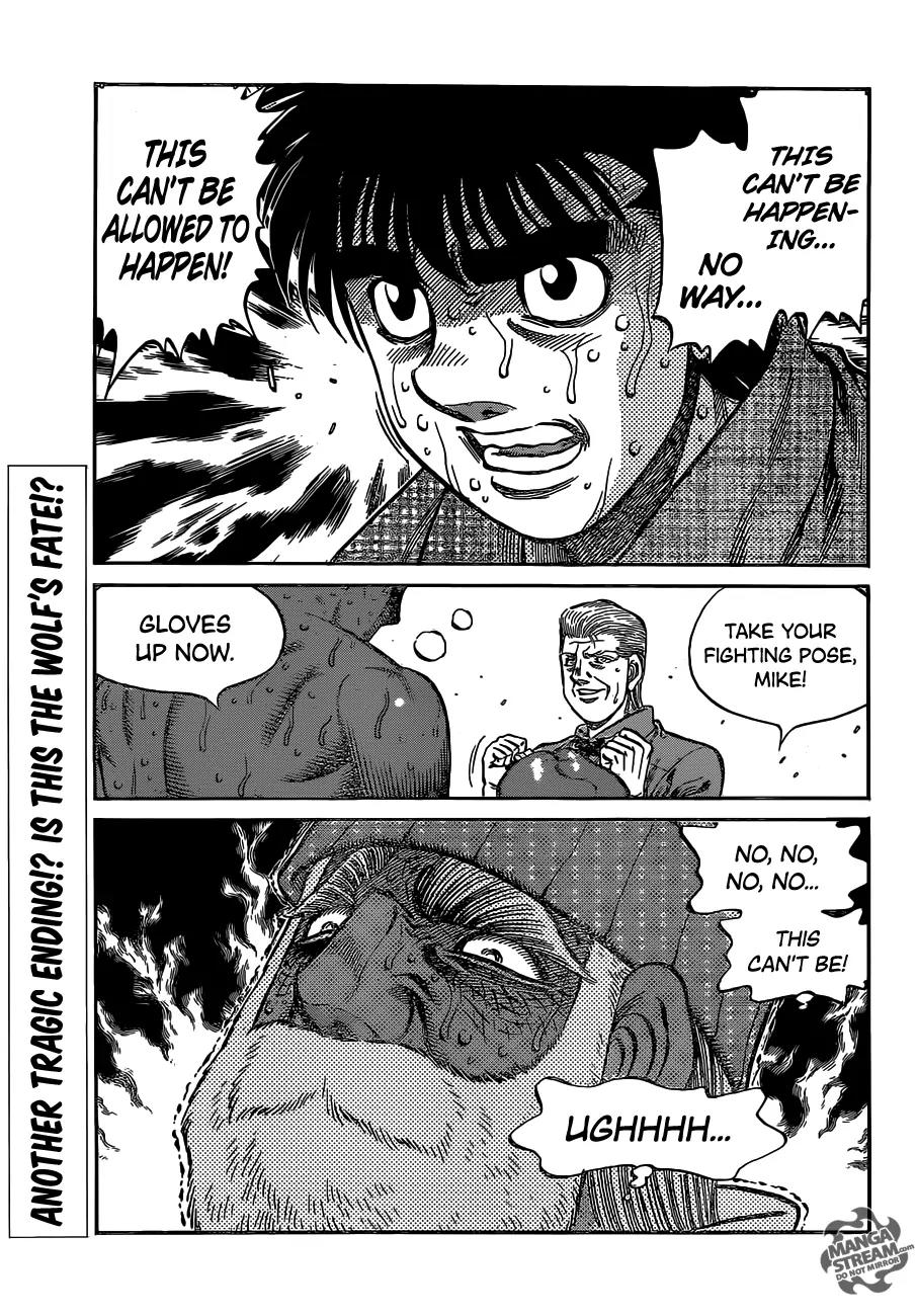 Hajime no Ippo Chapter 1004 page 12 - Chapter 1004 : Fate of the Wolf