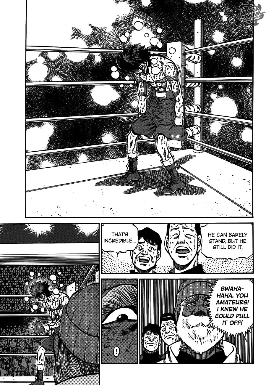 Hajime no Ippo Chapter 1004 page 5 - Chapter 1004 : Fate of the Wolf