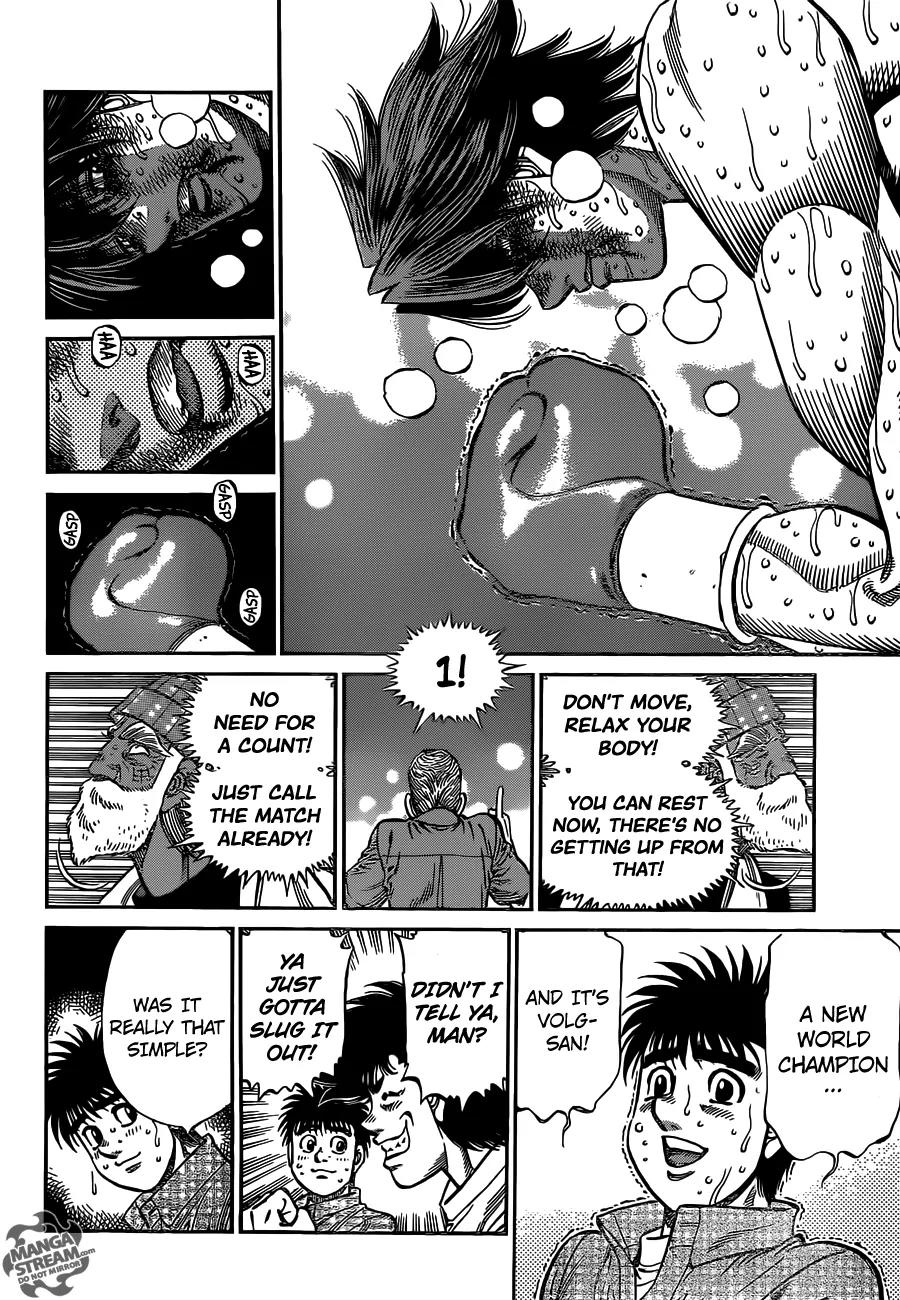 Hajime no Ippo Chapter 1004 page 6 - Chapter 1004 : Fate of the Wolf