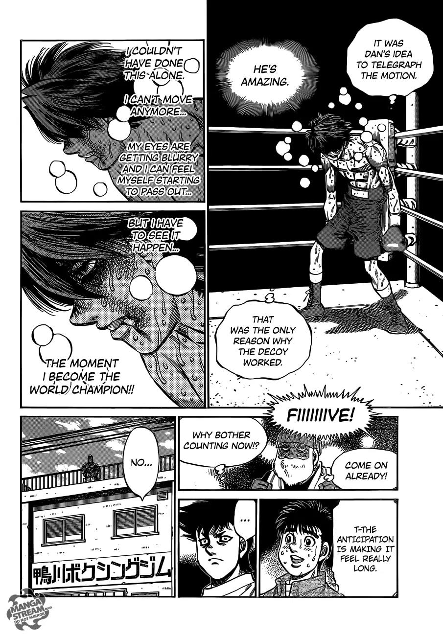 Hajime no Ippo Chapter 1004 page 8 - Chapter 1004 : Fate of the Wolf