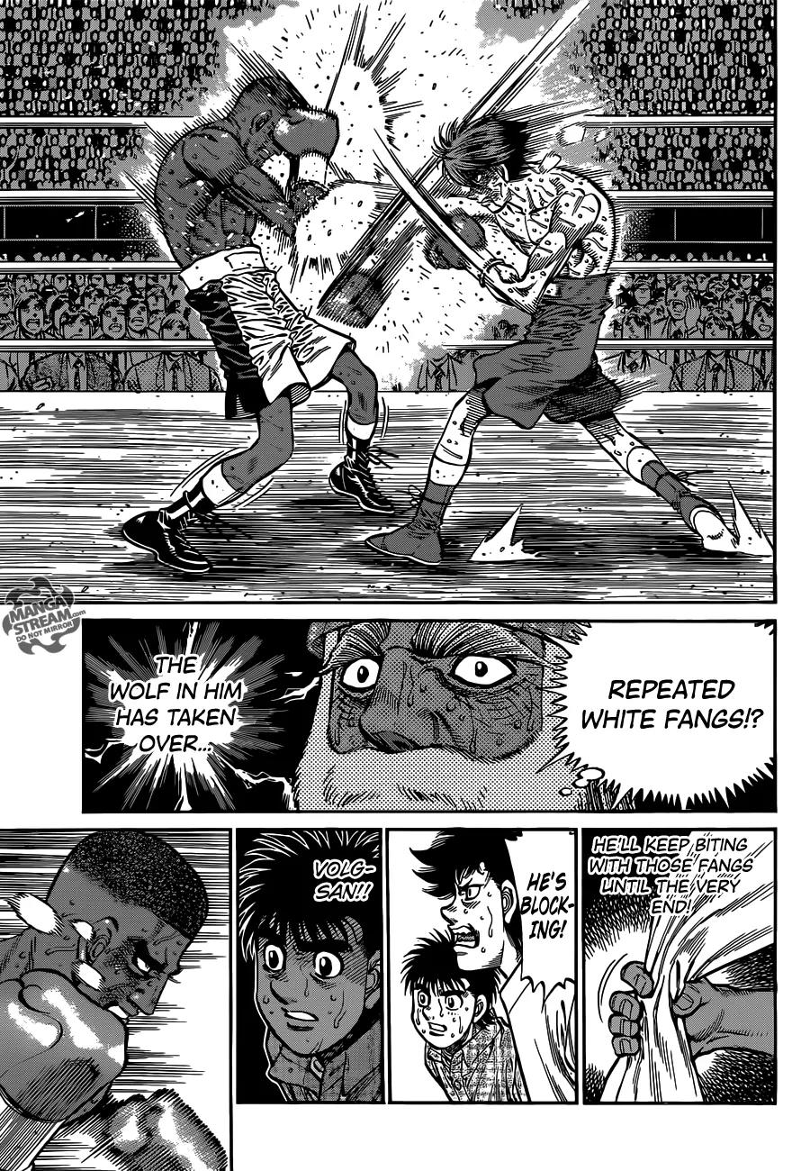 Hajime no Ippo Chapter 1006 page 13 - Chapter 1006 : The Wolf's Last Battle