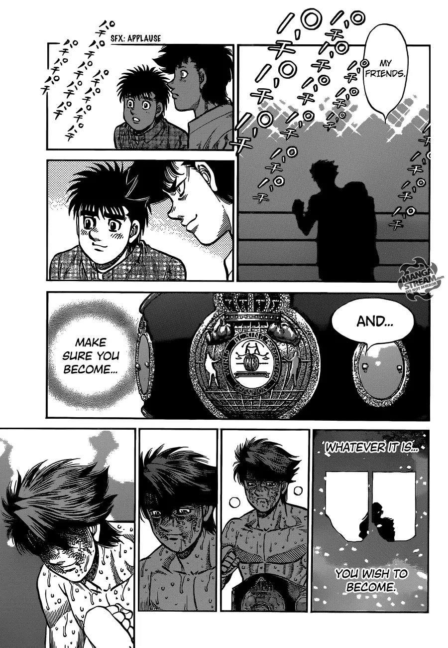Hajime no Ippo Chapter 1007 page 18 - Chapter 1007 : The White Fang's Destination