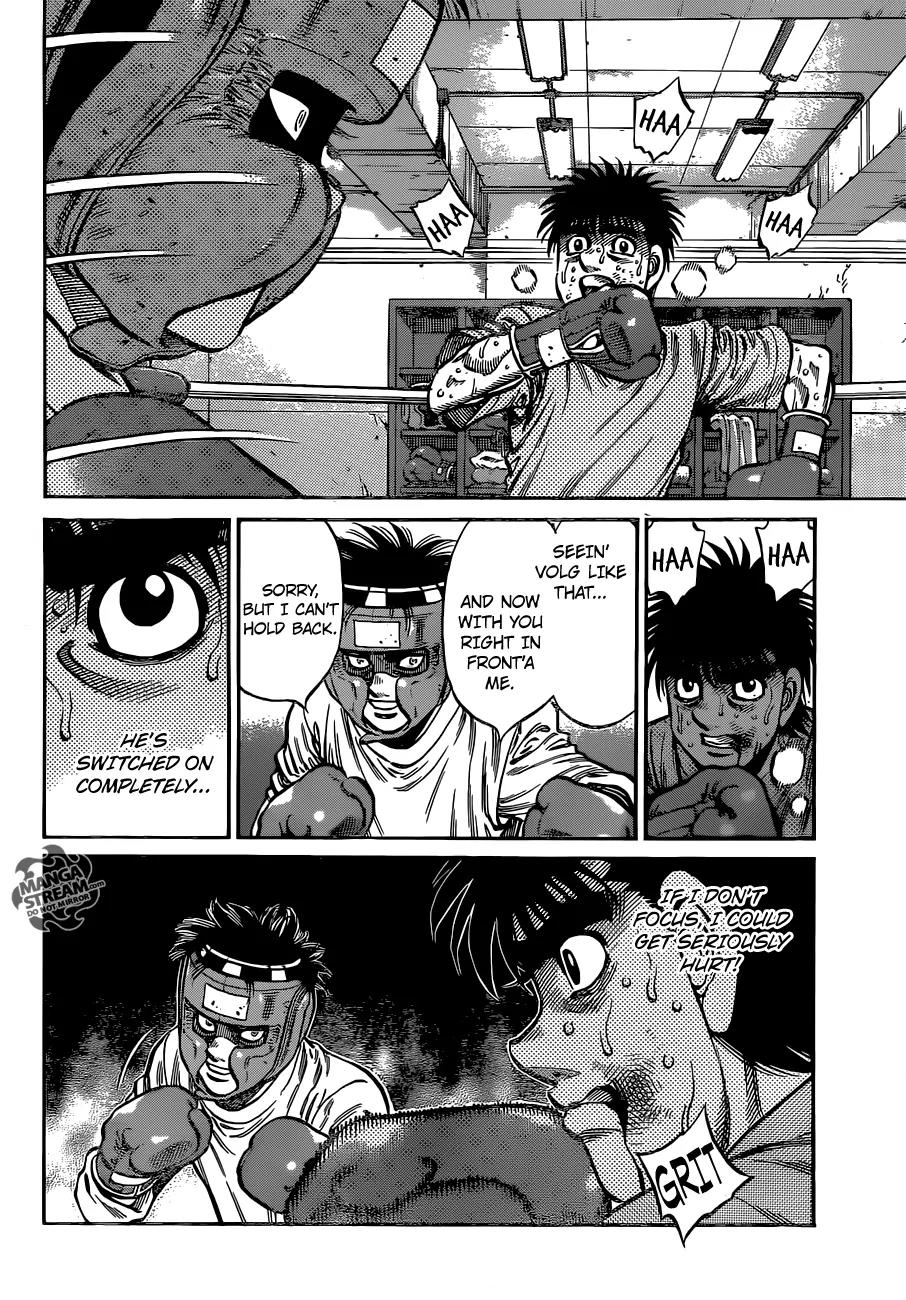 Hajime no Ippo Chapter 1008 page 14 - Chapter 1008 : Heated Comrades