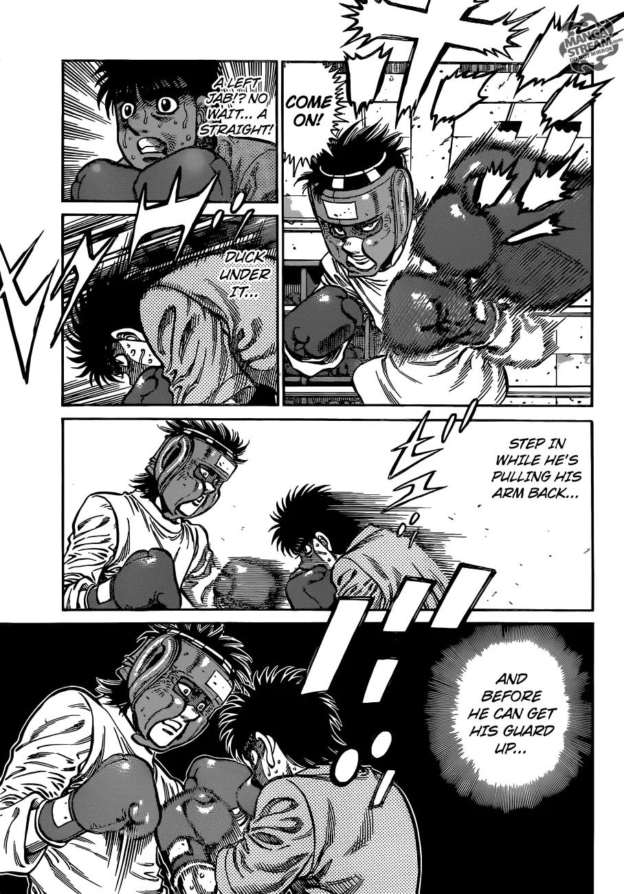 Hajime no Ippo Chapter 1008 page 15 - Chapter 1008 : Heated Comrades
