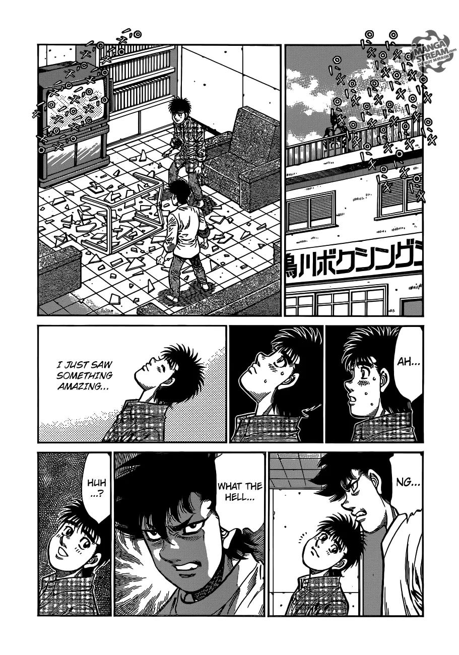 Hajime no Ippo Chapter 1008 page 5 - Chapter 1008 : Heated Comrades