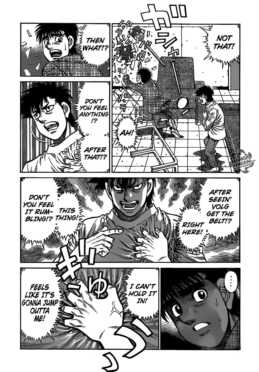 Hajime no Ippo Chapter 1008 page 7 - Chapter 1008 : Heated Comrades