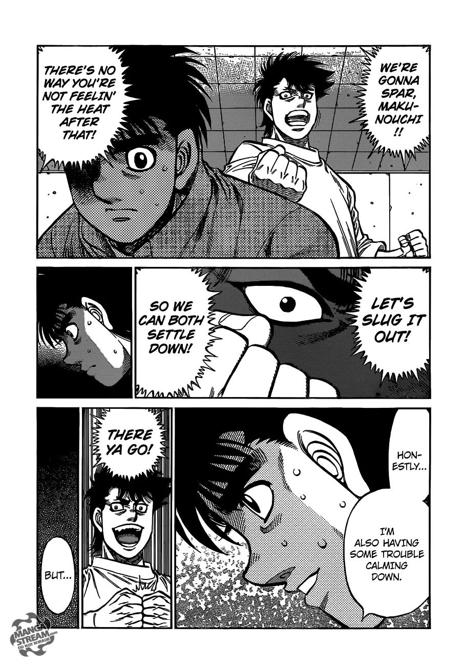 Hajime no Ippo Chapter 1008 page 8 - Chapter 1008 : Heated Comrades