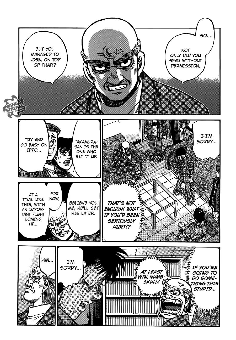 Hajime no Ippo Chapter 1009 page 12 - Chapter 1009 : Before Taking On the World