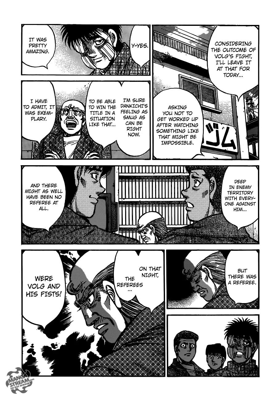 Hajime no Ippo Chapter 1009 page 13 - Chapter 1009 : Before Taking On the World