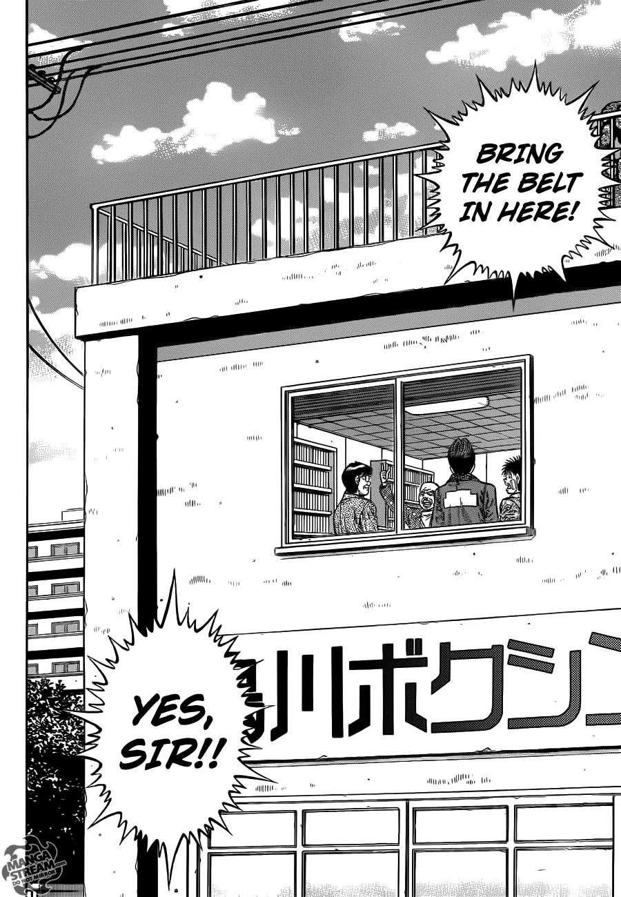 Hajime no Ippo Chapter 1009 page 16 - Chapter 1009 : Before Taking On the World