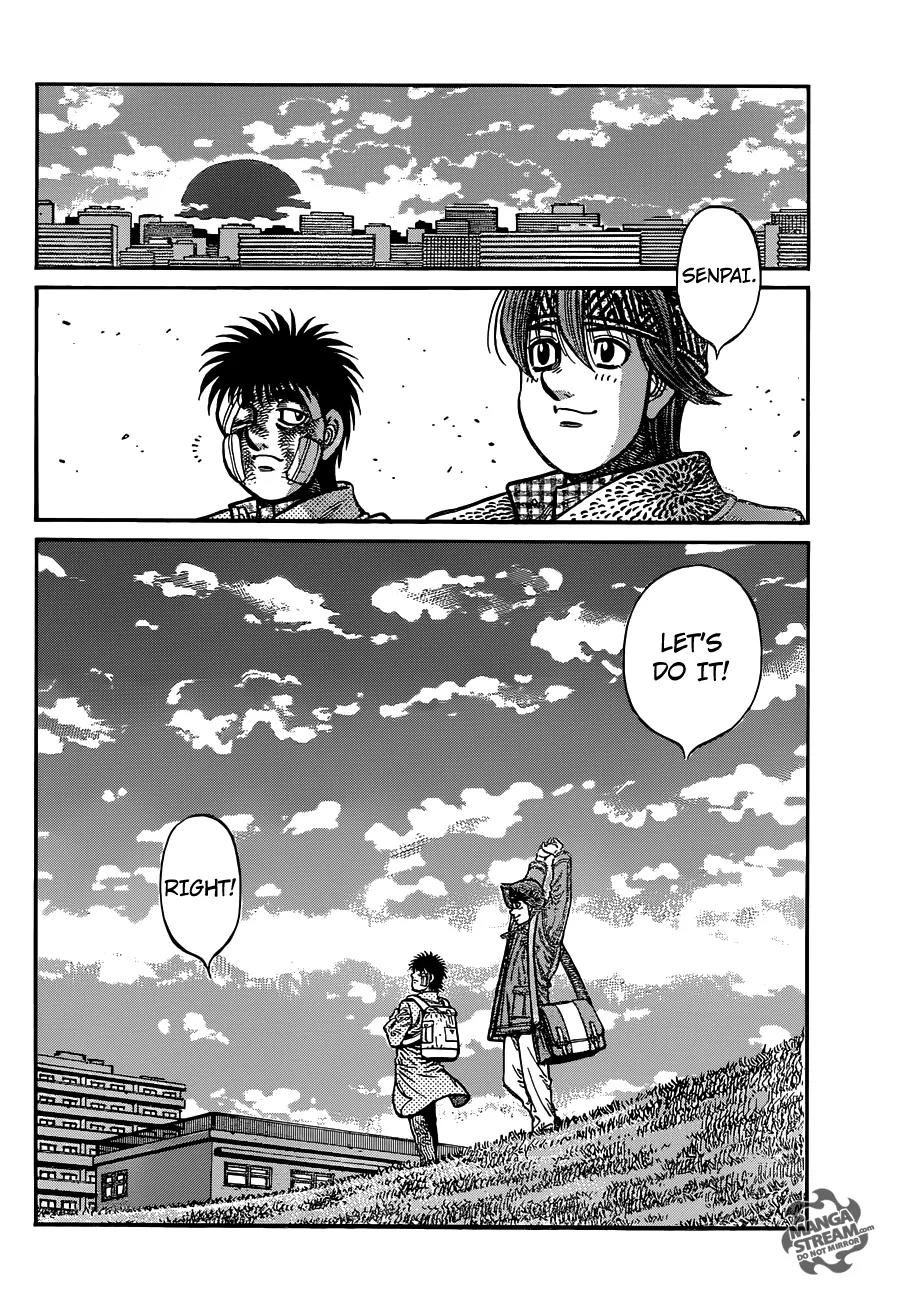 Hajime no Ippo Chapter 1009 page 18 - Chapter 1009 : Before Taking On the World