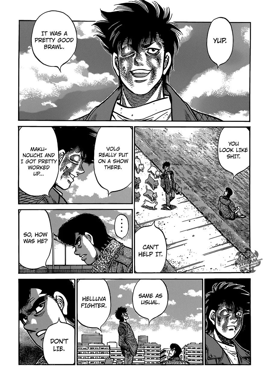 Hajime no Ippo Chapter 1009 page 5 - Chapter 1009 : Before Taking On the World