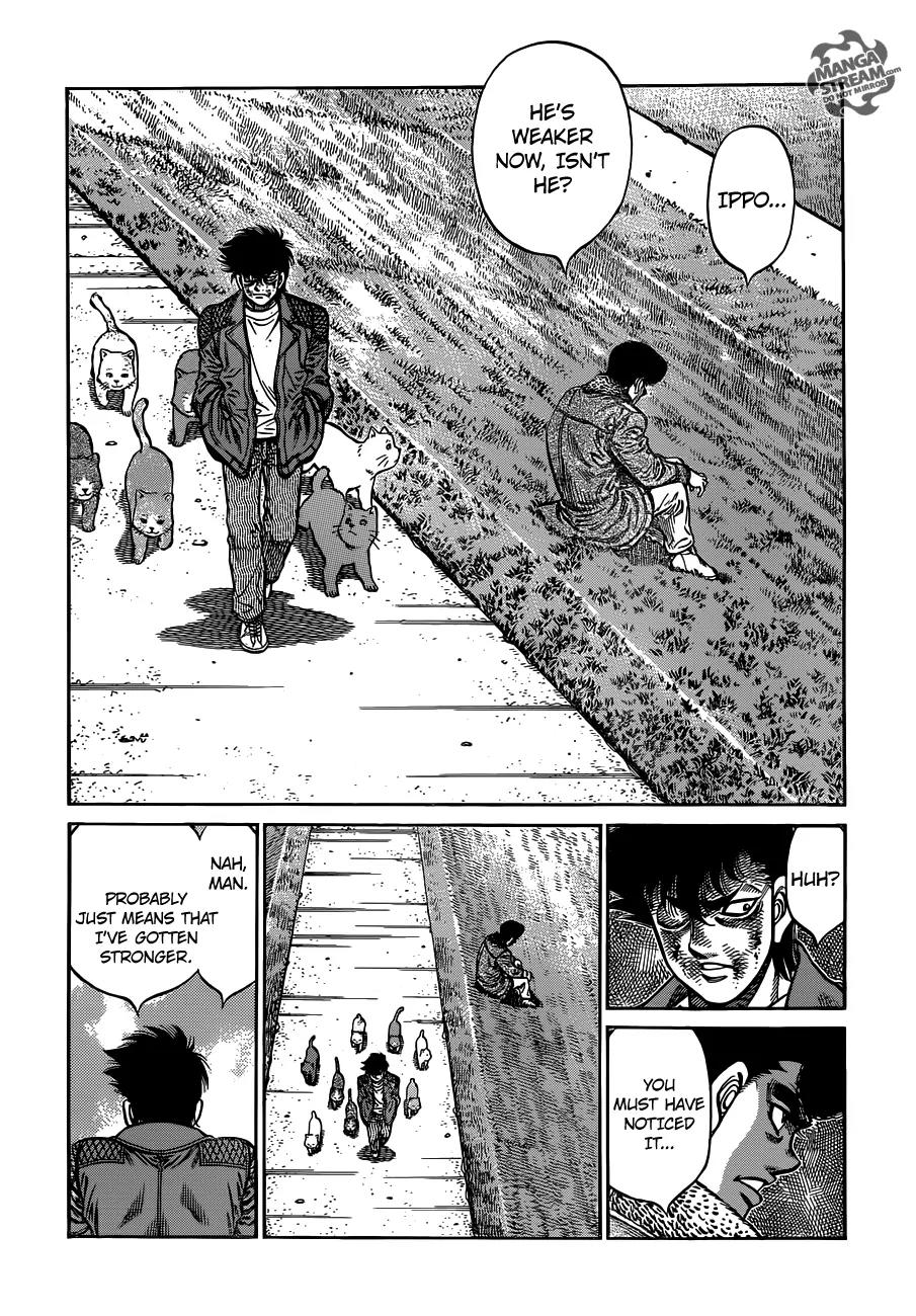 Hajime no Ippo Chapter 1009 page 6 - Chapter 1009 : Before Taking On the World