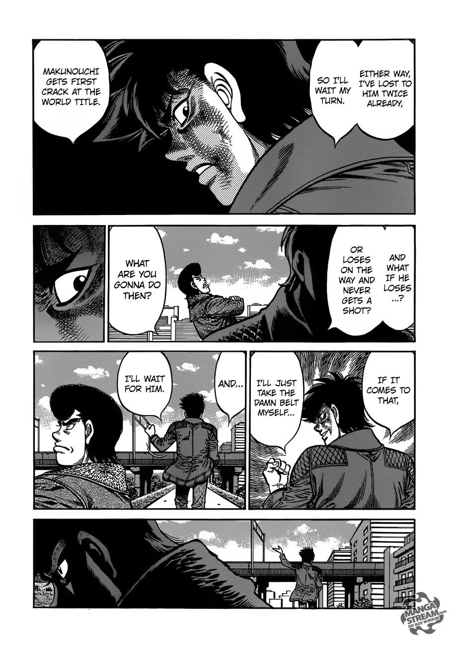 Hajime no Ippo Chapter 1009 page 7 - Chapter 1009 : Before Taking On the World