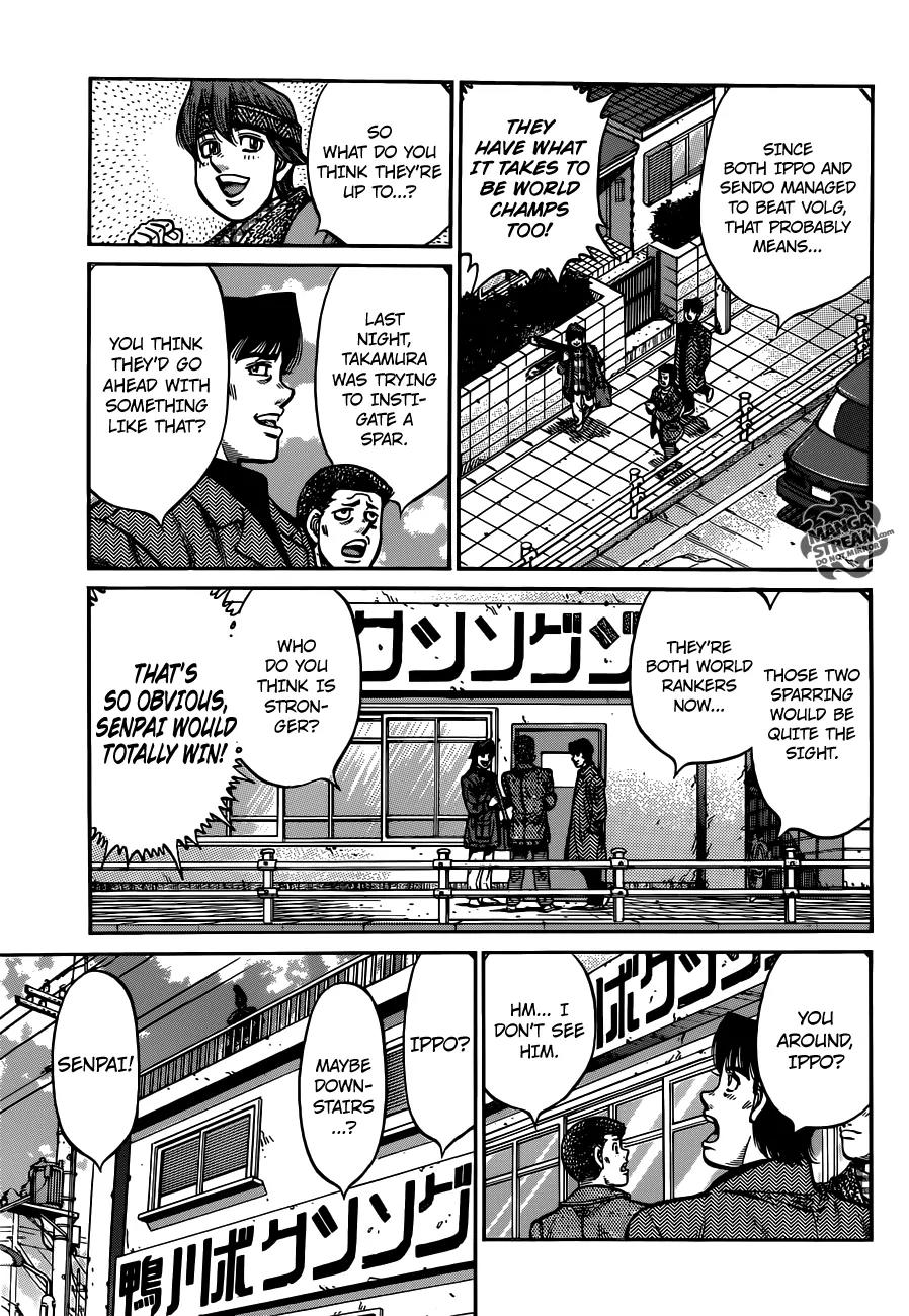Hajime no Ippo Chapter 1009 page 9 - Chapter 1009 : Before Taking On the World
