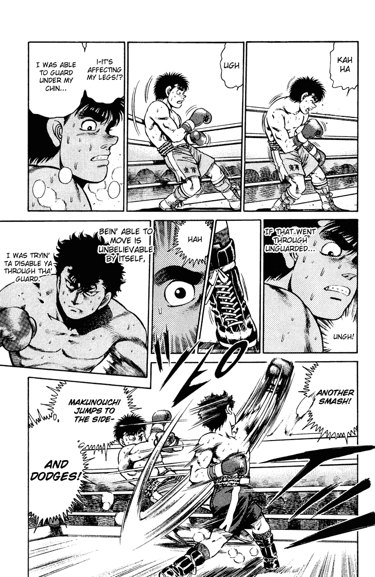 Hajime no Ippo Chapter 101.2 page 3 - Chapter 101 v2 : Modified Version Smash