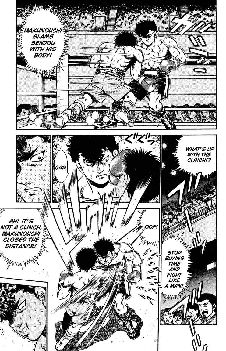Hajime no Ippo Chapter 101.2 page 5 - Chapter 101 v2 : Modified Version Smash
