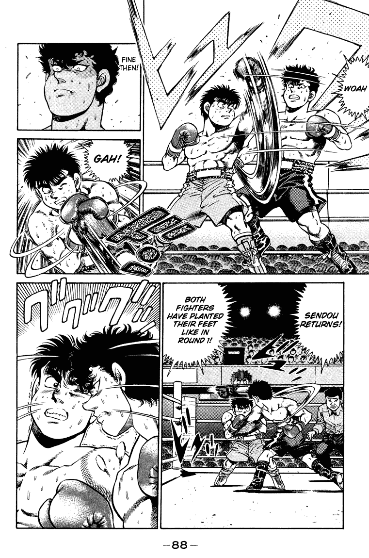 Hajime no Ippo Chapter 101.2 page 6 - Chapter 101 v2 : Modified Version Smash
