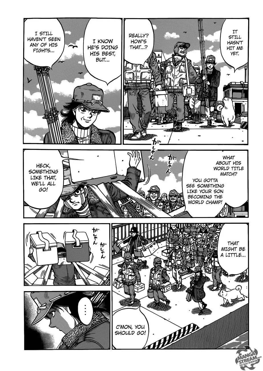 Hajime no Ippo Chapter 1010 page 10 - Chapter 1010 : Cooking Fish Made Easy