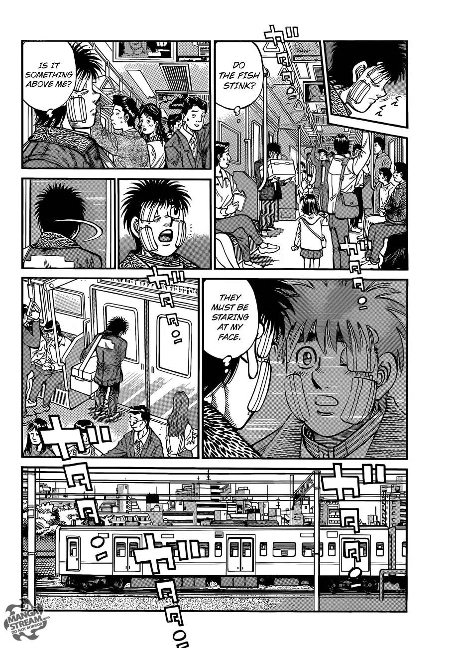 Hajime no Ippo Chapter 1010 page 13 - Chapter 1010 : Cooking Fish Made Easy