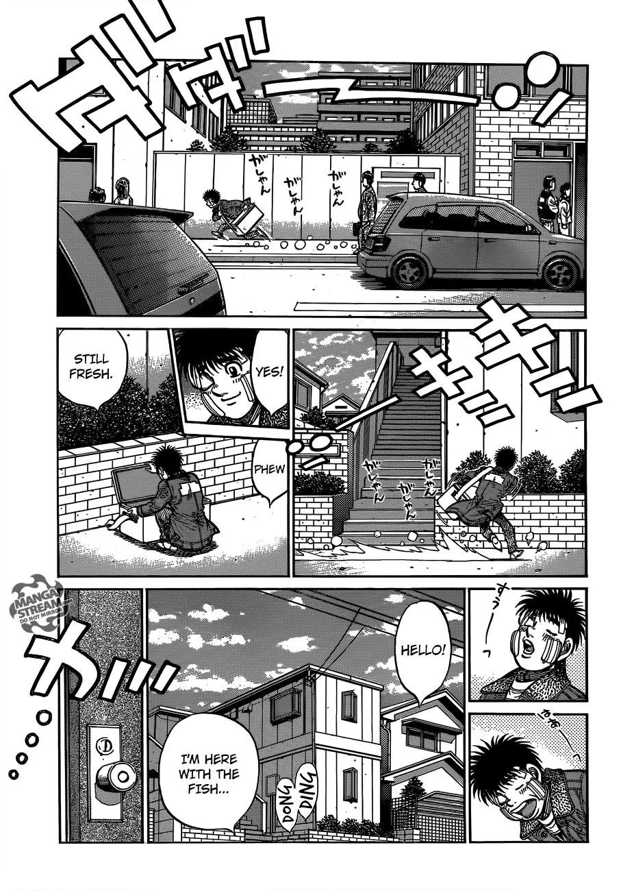 Hajime no Ippo Chapter 1010 page 14 - Chapter 1010 : Cooking Fish Made Easy